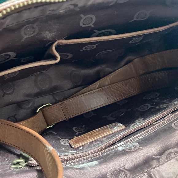 Eva leather satchel by Born - Picture 6 of 9